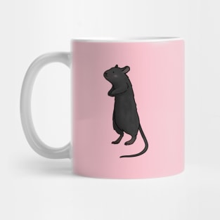 Cute black mouse Mug